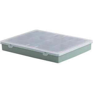 Compartment Organiser Box - Sage / 18 Divisions by Wham