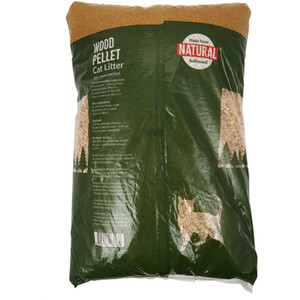 Clever Paws Natural Wood Pellet Cat Litter 30L by Clever Paws