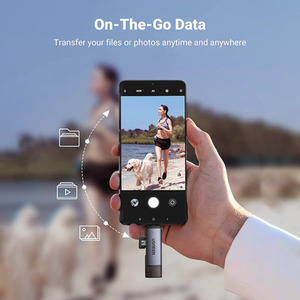 Ugreen 2-in-1 External USB Type C and USB 3.0 OTG Card Reader - Grey by UGREEN