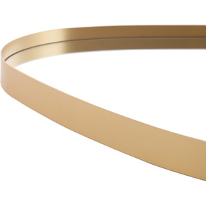 Grain-Shaped Iron Frame Explosion-Proof Mirror by Livingandhome