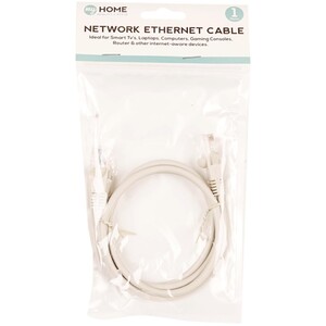 Network Ethernet Cables - White / 100cm by My Home