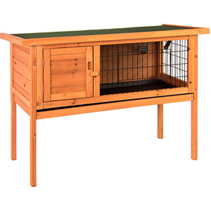 Single Wooden Pet Hutch - Wood by Vida Designs