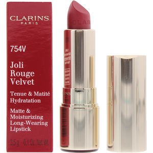 Clarins Joli Rouge Velvet Matte Moisturizing Long-Wearing Lipstick 3.5g - Red / 8.8cm / 2.4cm by Clarins