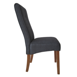 Pair of Verona Dining Chairs - Grey