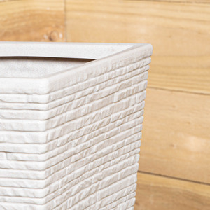 Tall Slate Effect Garden Planter - Grey by Samuel Alexander