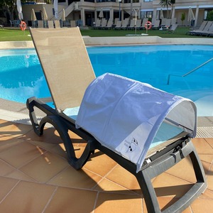 Shady Baby Sun Lounger Tent - White by Shady Baby