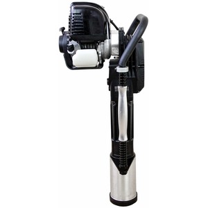 T-Mech Earth Auger, Cement Mixer and 120mm 4 Stroke Post Driver - Black by T-Mech