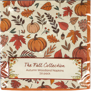 Autumn Woodland Napkins by The Fall Collection