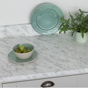 dc fix Marble Carrara Grey Self Adhesive Vinyl Wrap for Worktops and Furniture by d-c-fix