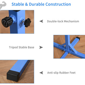 HOMCOM Adjustable Kids Gymnastics Training Bar by HOMCOM