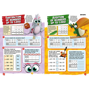 Angry Birds Fun Learning Maths Workbook Series 2 - red