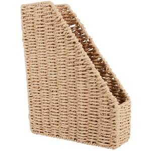 Rattan Magazine File - Brown