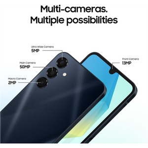 Galaxy A16 LTE 6.7 Inch 128GB Dual SIM - Midnight Blue by Samsung