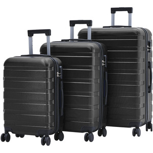 Hardshell Wheeled Luggage Trolley Suitcase by Livingandhome