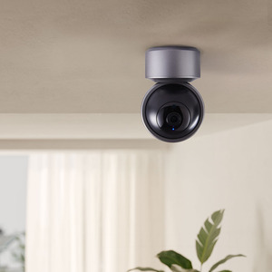 Silver Smart Pet Security Camera - Silver by Livingandhome