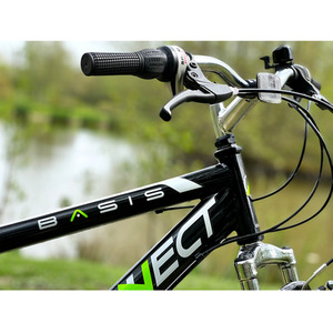 Basis Connect Adult's Hardtail MTB, 26In - Black/Green by Basis