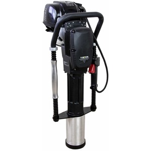 T-Mech Earth Auger, Cement Mixer and 120mm 4 Stroke Post Driver - Black by T-Mech