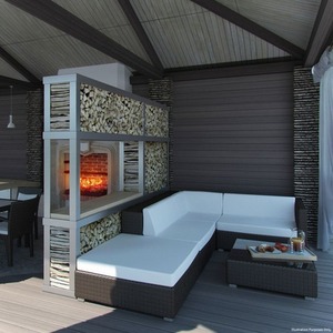 Jardi Composite Decking - 6 SQM - Castle Grey - Grey by Jardi