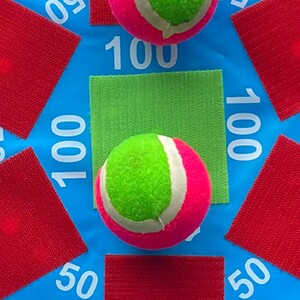 Inflatable Target Ball Game - Blue