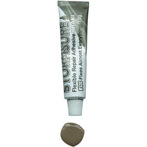 Stormsure Khaki Flexible Repair Adhesive 15g - KHAKI by STORMSURE