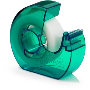 Sellotape Invisible Matt Tape with Clever Tape Dispenser, 25 m - Invisible Matt Tape by Sellotape