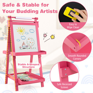 3-in-1 Double-sided Art Easel by Costway