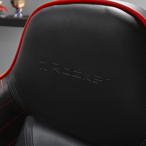 X Rocker Maelstrom Office Gaming Chair - Black/Red by X Rocker