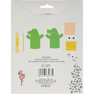 Crafty Club Make Your Own Hand Puppet Kit by Crafty Club