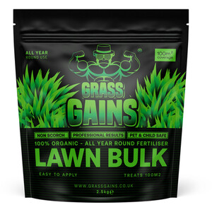 Grass Gains Black Edition Fertiliser 2.5kg by Grass Gains