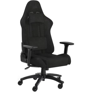 Corsair TC100 Relaxed Fabric Gaming Chair - Grey and Black by Corsair