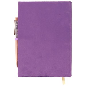 A5 Journal Notebook and Crystal Pen by Kingsbury Gifts