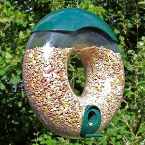 Circular Bird Feeder 3 Piece Set - Green by Actiaspet
