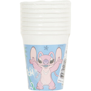 Pack of 8 Stitch Paper Cups - Blue
