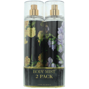 Ellen Tracy Floral 2 x Body Mist Gift Set - Yellow & Purple by Ellen Tracy