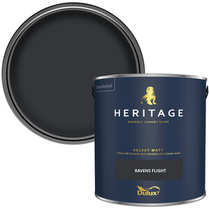 Dulux Velvet Matt Emulsion Paint - Ravens Flight by Dulux Heritage