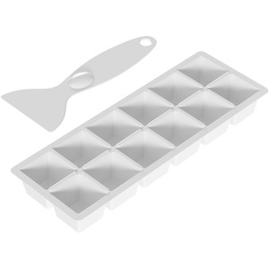 HOMCOM 46 Litre Table Top Fridge Mini Fridge with Chiller Box - Cream / ABS PS Copper Steel by HOMCOM