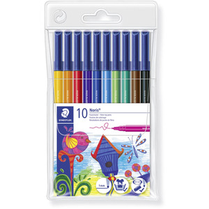 STAEDTLER 326 WP20 Noris Fibre-Tip Colouring Pens by STAEDTLER