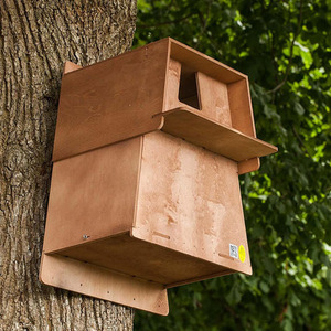 Barn Owl Nest Box - Brown by Nestbox Co