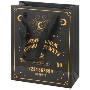 Black Talking Board Gift Bag - Medium - Black by Kingsbury Gifts