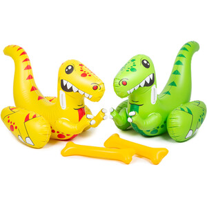 Inflatable Dino Battle - Multicolour