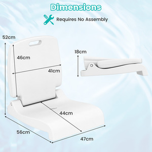 Outdoor Pool Chair Poolside Chair by Costway