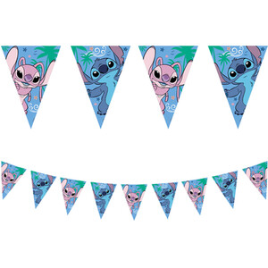 Disney Stitch Paper Flag Banner by Disney