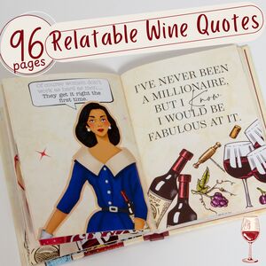 Wine - Keeping Women Sane - Cream by Bee Three Books