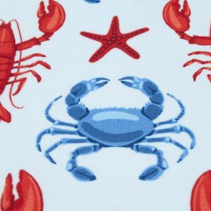 Lobster Beach Towel Microfibre - Sage Green by OHS