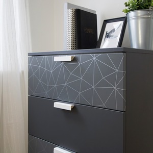 dc fix Tico Silver Self Adhesive Vinyl Wrap by d-c-fix