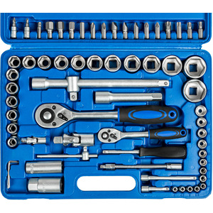 Ratchet with Socket Set - 94-Piece, 14 and 12 