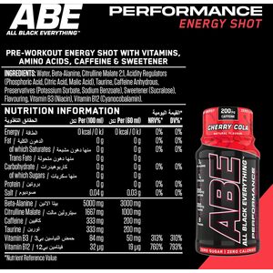 ABE Pre Workout Energy Shot 60ml by Applied Nutrition