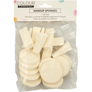 Pack of 20 Makeup Sponges by Colour Company