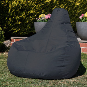 Gaming Adult Bean Bag Chair - Indoor and Outdoor Beanbag - Grey by icon