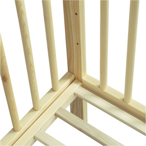 Sydney Compact Cot Natural by Kinder Valley